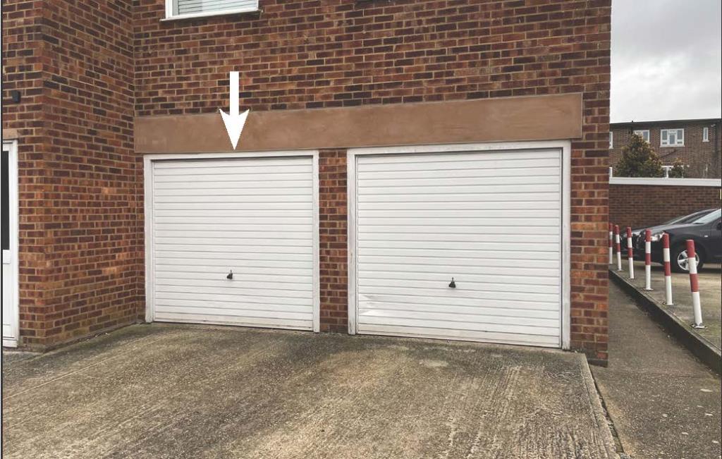 Lot: 97 - LOCK-UP GARAGE - Garage with white up and over door